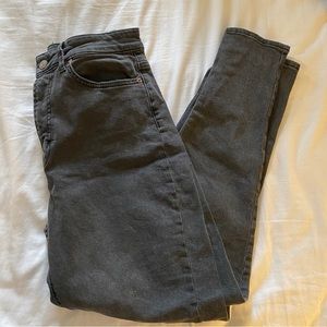 h&m divided black jeans